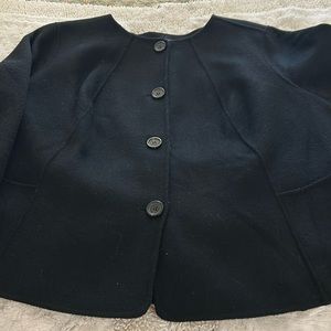 Black wool jacket